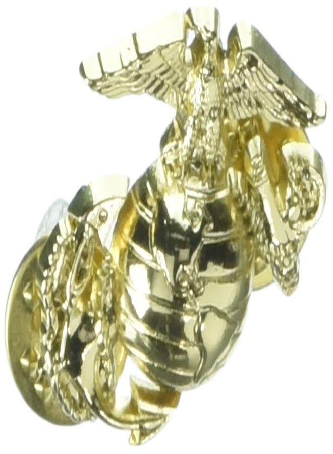 EagleEmblems P15135 PIN-USMC,Emblem,B1,Left Collar-Gold (1'') - Image 1