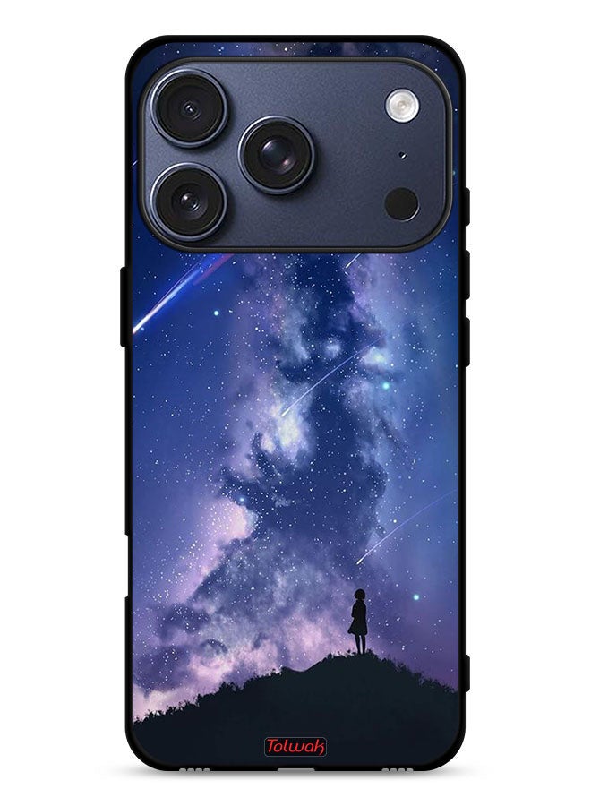 Tolwak Apple iPhone 17 Pro Protective Case Cover Moving Stars - Image 1