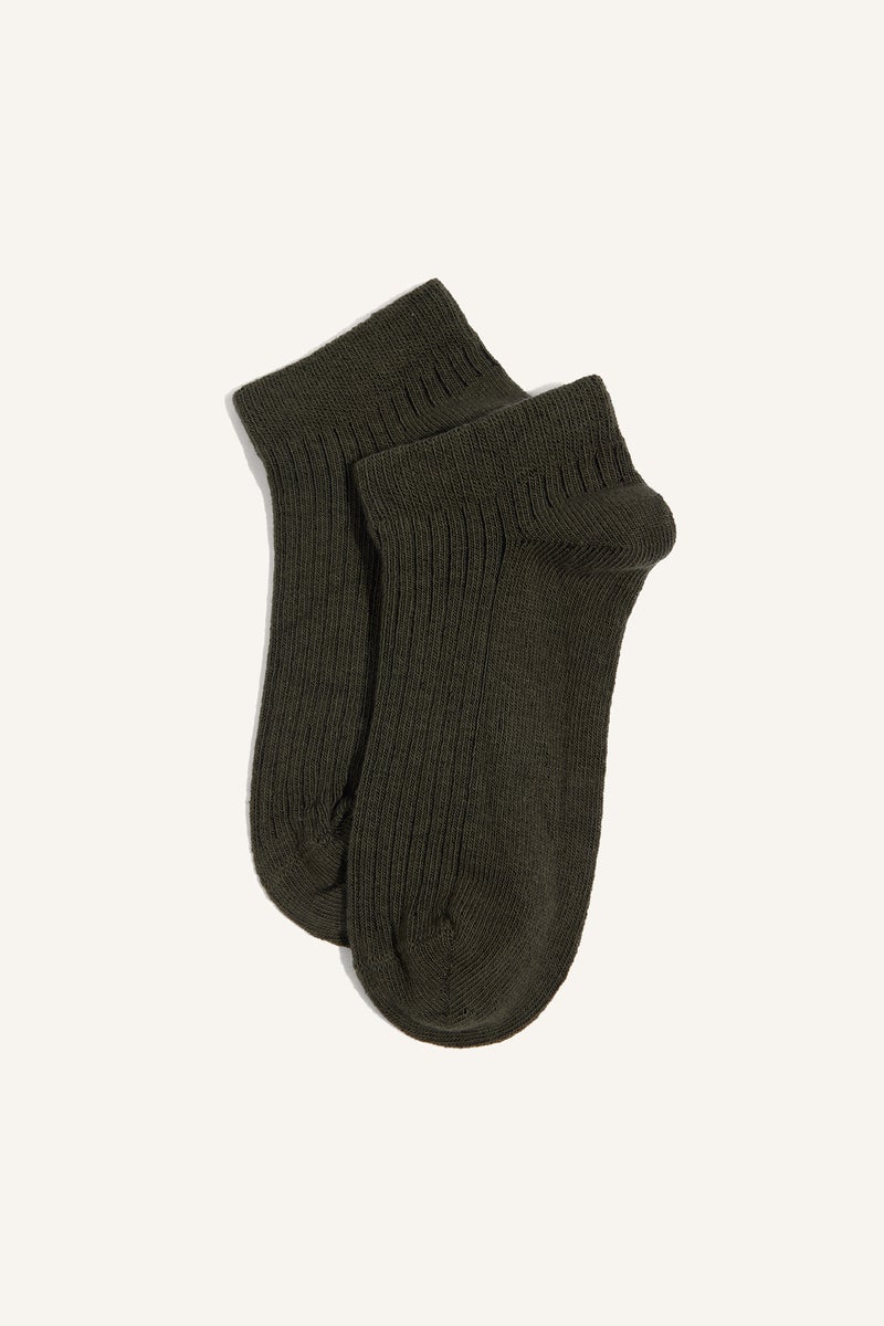 DeFacto Green Boy Boy 5 Piece Short Socks Casual - Image 2