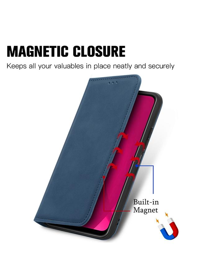 زبون جراب لهاتف HMD Skyline Retro Skin Feel Magnetic Flip Leather Phone Case - Image 5