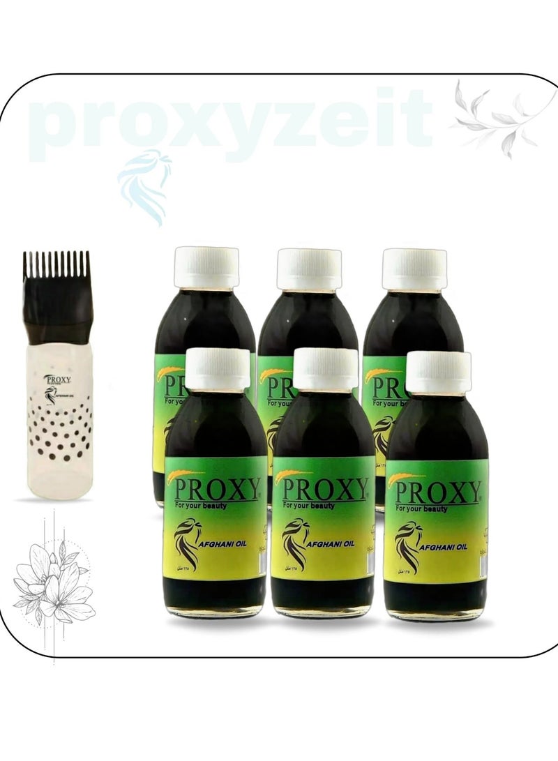 PROXY 6 boxes of original proxy oil + comb
