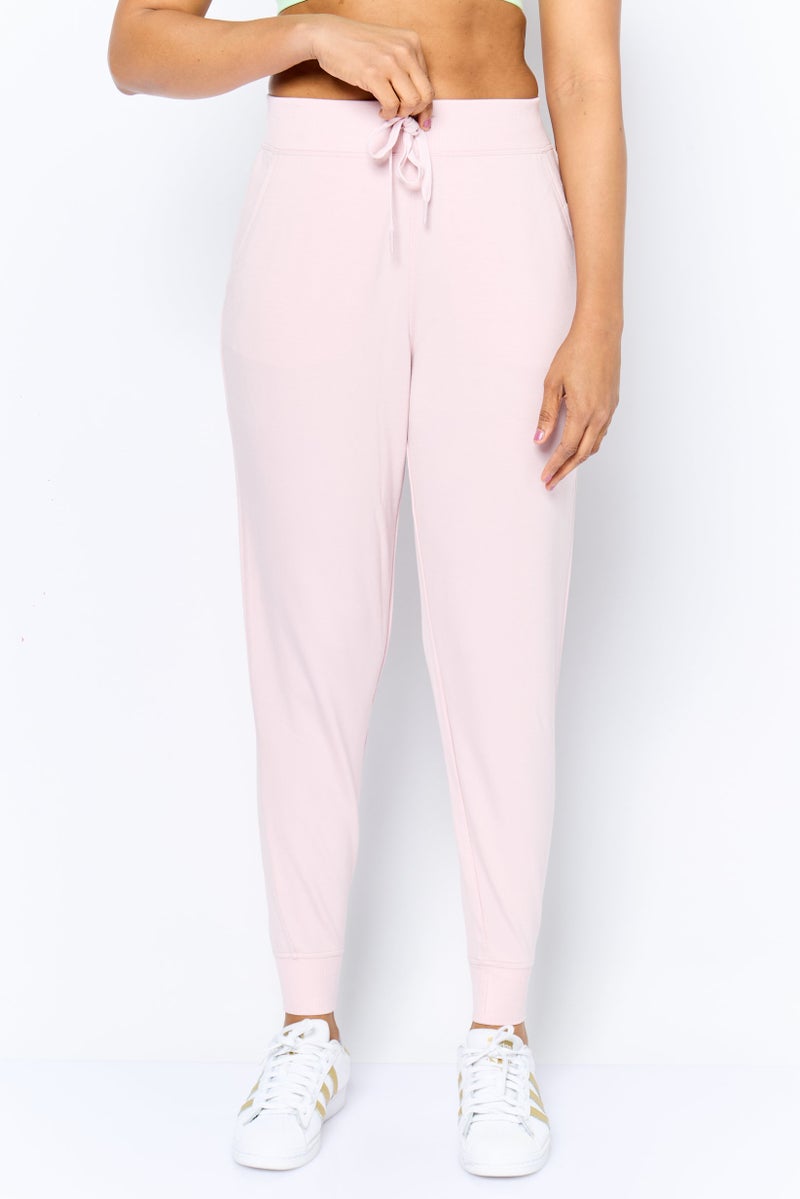 SKECHERS Women Sportswear Fit Outdoor Sweatpants, Pink - Image 1