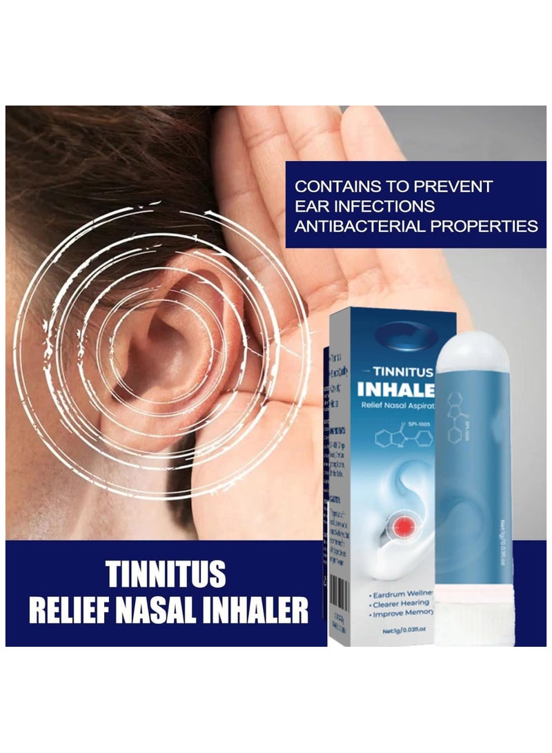 SYOSI Techsilen For Tinnitus, Techsilen Tinnitus Inhaler, Echo Ease Tinnitus Relief For Ringing Ears, Tinnitus Inhaler Relief For Ringing Ears, Tinnitus Relief Nasal Aspiration Rod Ear Care (3pcs) - Image 2
