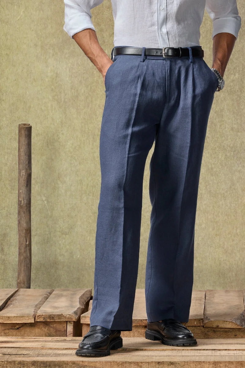 SNITCH Yacht Club Linen Luxe Suit Trousers