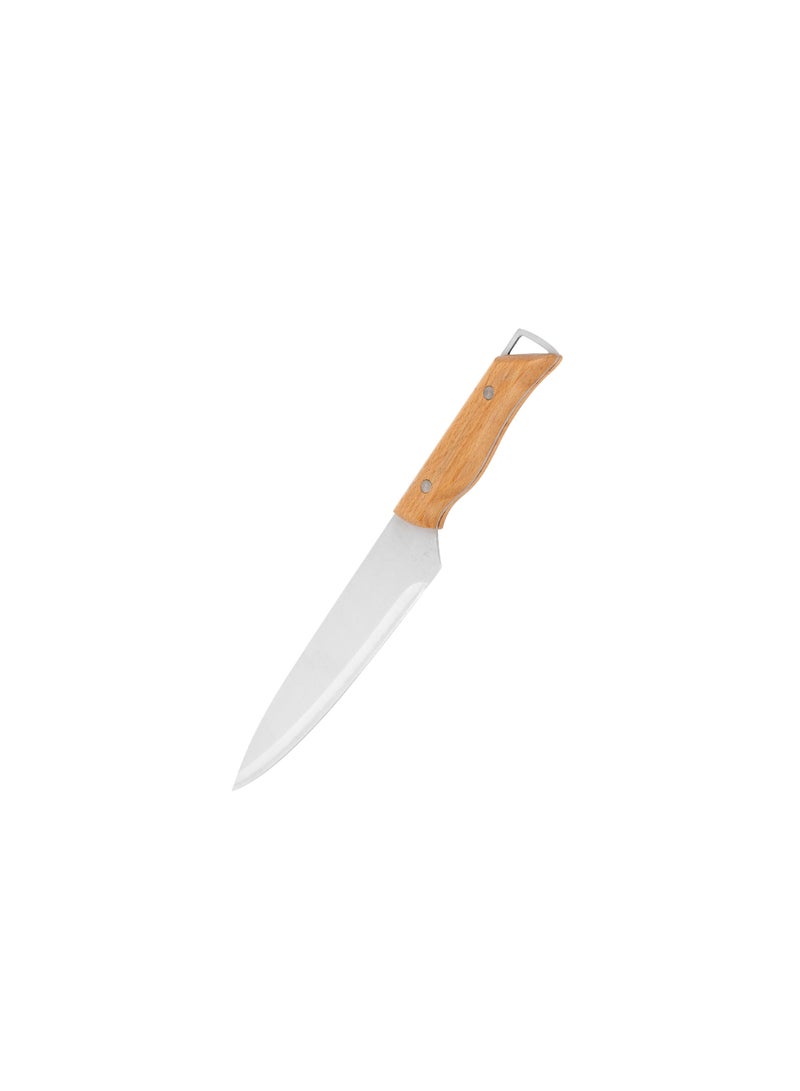 Royalford 8" Chef Knife- RF12097| With Extra-Sharp Stainless Steel Blades and Wooden Handle - Image 3