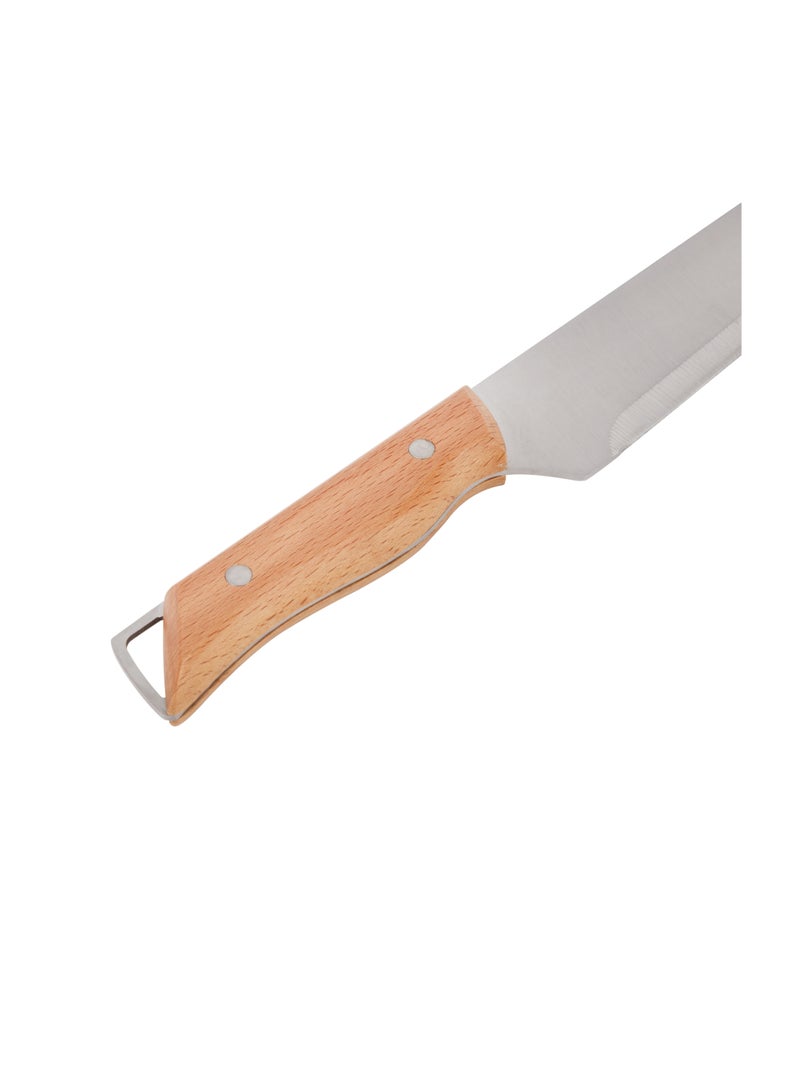 Royalford 8" Chef Knife- RF12097| With Extra-Sharp Stainless Steel Blades and Wooden Handle - Image 4