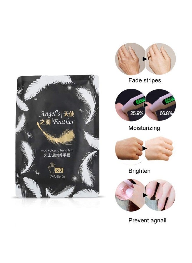 klarako Hands Skin Renewal Mask,Moisturizing Hand Mask Glove Remove Dead Skin Hand Exfoliating Mask for Dry, Aging, Cracked Hands Intense Skin Nutrition Hand Cream Mask  - Image 5