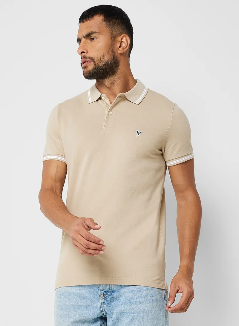 امريكان ايجل Logo Pique Polo