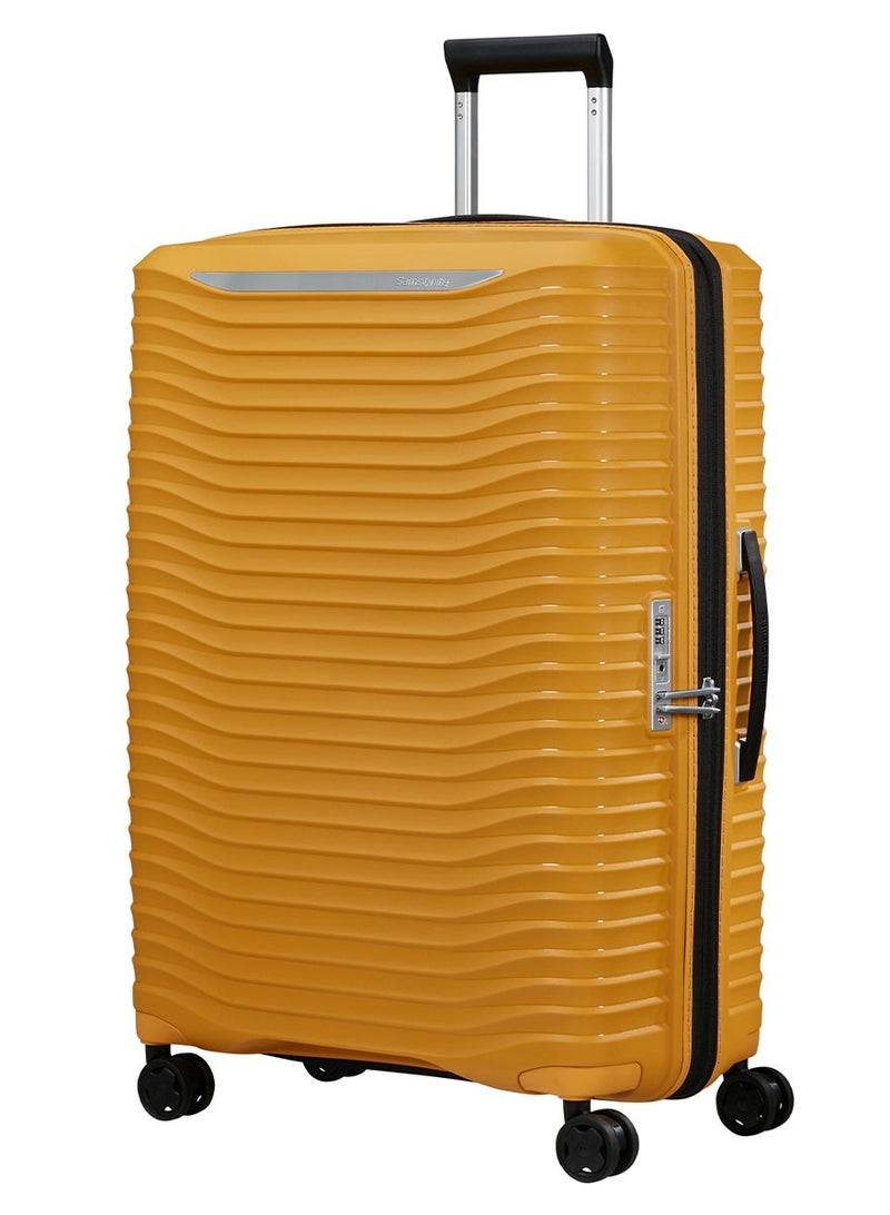 Samsonite حقيبة سفر أبسكيب بحجم تسجيل الدخول 75 سم / 28 بوصة، 4 عجلات دوارة، بولي بروبيلين، أصفر|جيب شبكي داخلي|قابلة للتوسيع|فاصل قابل للإزالة|قفل TSA - ضمان دولي لمدة 10 سنوات - Image 5