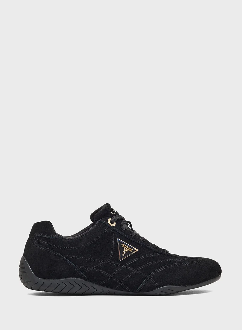 GUESS Lace Up Low Top Sneakers