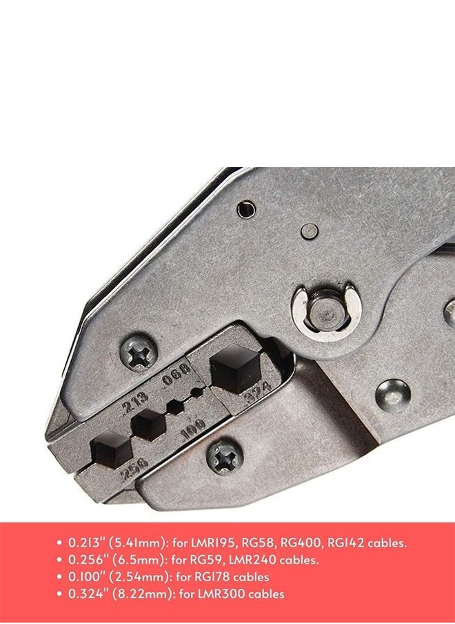 Generic - Cable Crimping Tool – Coax Cable – Stranded – terminal / HS-236A - Image 1