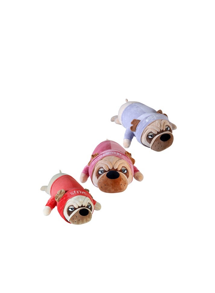 Magnolia Bully Dog Plush Doll: Your kids' lovable playmate! Size 45 cm - Image 4