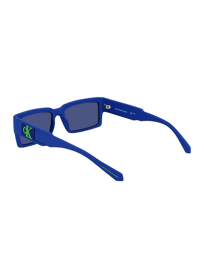 Calvin Klein Jeans Men's Rectangular Sunglasses - CKJ23623S-400-5718 - Lens Size: 57 Mm - Image 3