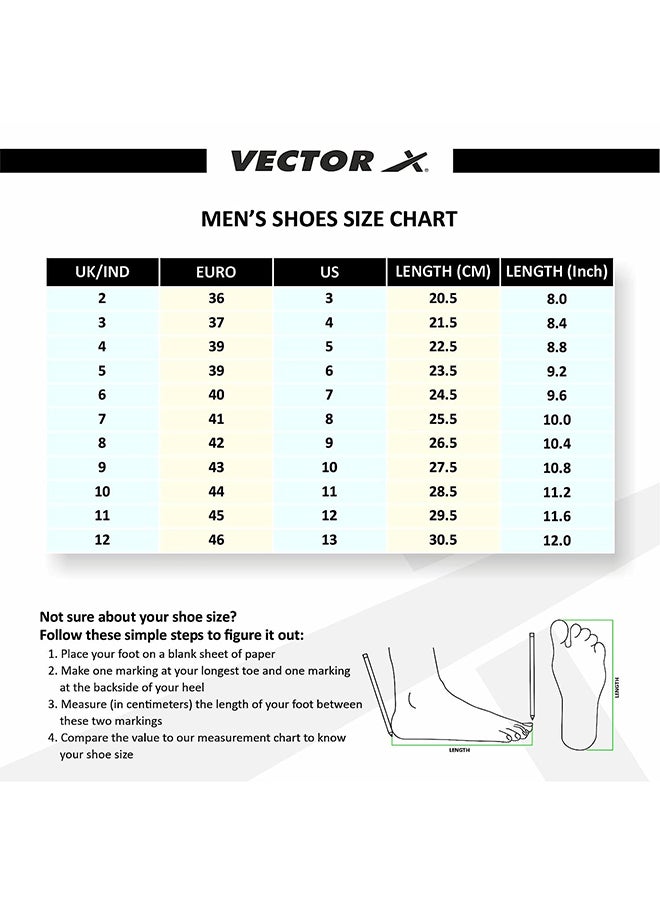Vector X - X Discovery Indoor Football Shoes | 7 Uk/ 8 Us/ 41 Eu | Synthetic Leather | Moulded Insole | Lace-Up | Padded Footbed - Image 1