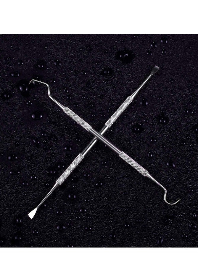 Yakumuz 4 Pieces Pet Tooth Scaler and Scraper Set Yakumuz Stainless Steel Pet Teeth Cleaning Tool Tartar Remover for Dogs Cats - Image 5