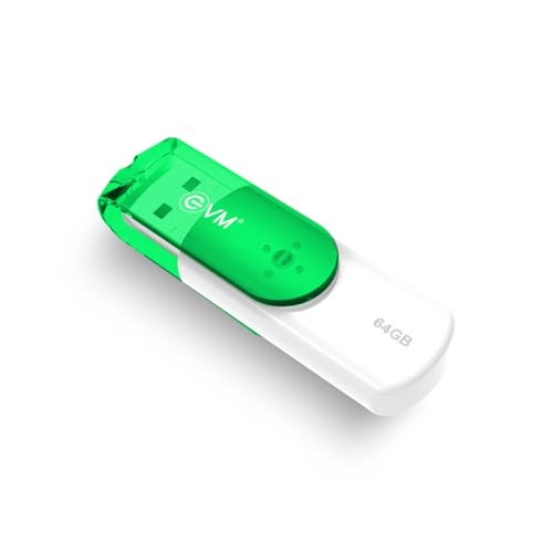 EVM EnStick 64GB USB 3.2 Gen 1 High-Speed Pendrive | Superfast 200MB/s Read | Premium Durable Metal Body | Plug & Play Laptop Desktop Smart TV Car Stereo| 10 Years Warranty (EVMPDA3.2/64GB) - Image 1