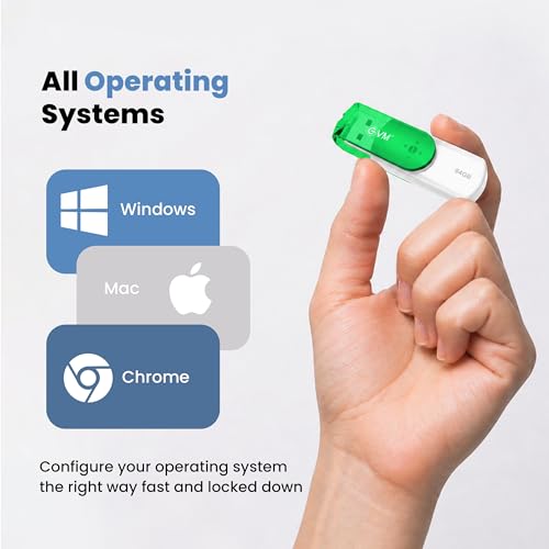 EVM EnStick 64GB USB 3.2 Gen 1 High-Speed Pendrive | Superfast 200MB/s Read | Premium Durable Metal Body | Plug & Play Laptop Desktop Smart TV Car Stereo| 10 Years Warranty (EVMPDA3.2/64GB) - Image 3