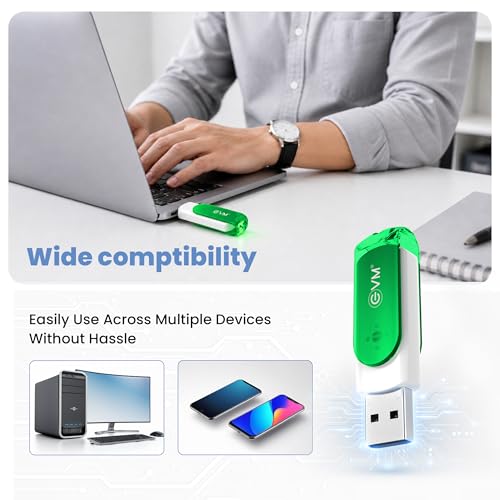 EVM EnStick 64GB USB 3.2 Gen 1 High-Speed Pendrive | Superfast 200MB/s Read | Premium Durable Metal Body | Plug & Play Laptop Desktop Smart TV Car Stereo| 10 Years Warranty (EVMPDA3.2/64GB) - Image 5