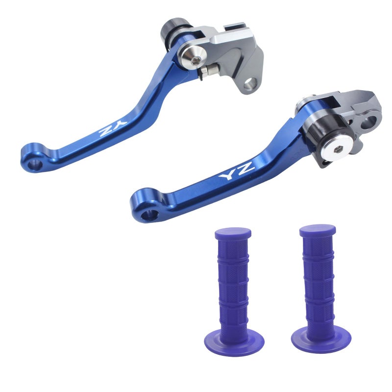 TIRGE Foldable Pivot Clutch Brake Lever Handle Handlebar Grip for yz80 yz85 yz 80 85 2001 2002 2003 2004 2005 2006 2007 2008 2009 2010 2011 2012 2013 2014 ttr230 20052022 - Image 2