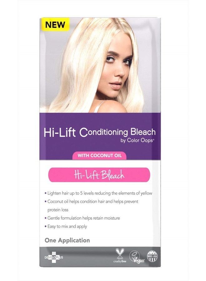 Color Oops Hi-Lift Bleach | Lifts 3-5 Levels | Nourishing & Moisturizing Formula - Image 3