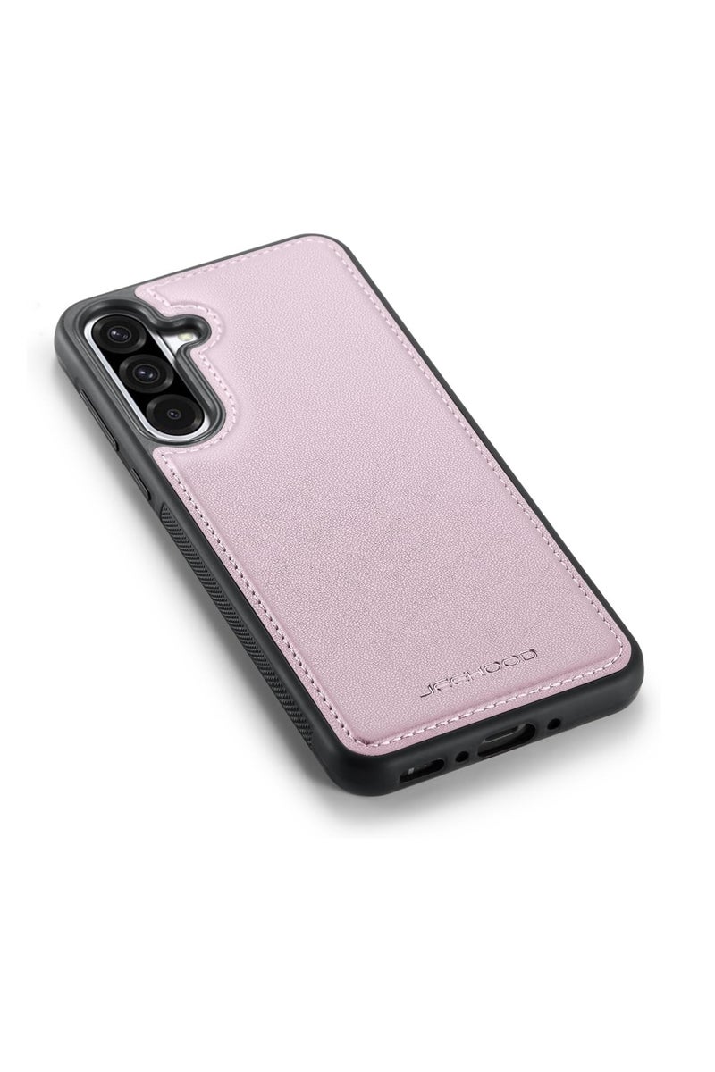 JEEHOOD CaseMe Phone Case Compatible with Samsung Galaxy A36 5G Luxury PU Leather Back Cover Cover Compatible with Samsung Galaxy A36 5G - Pink - Image 3