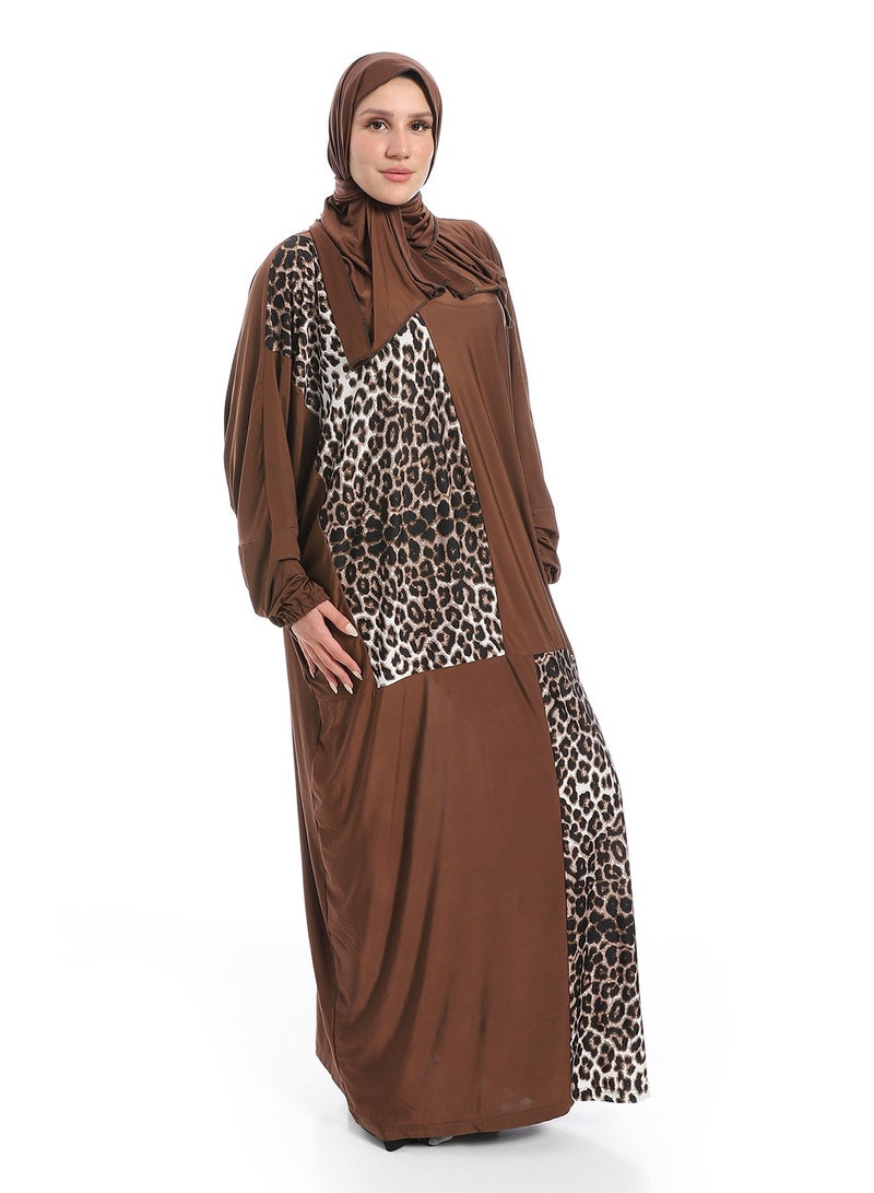 سيزار اسدال صلاة حريمي مزود بنقش تايجر  - Image 3