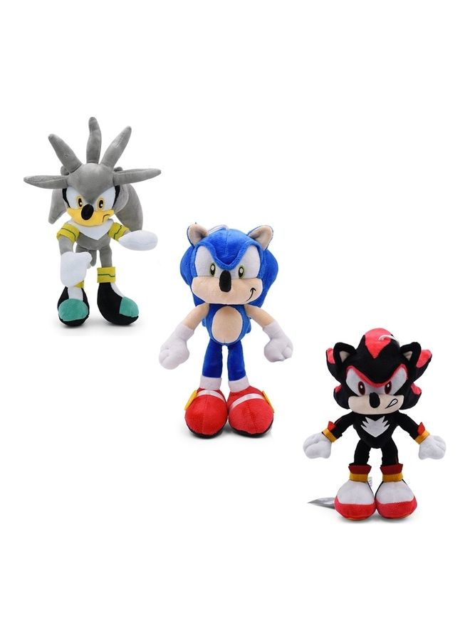 Super Sonic Inspired Soft Toys 3 Pcs Collection - Image 2