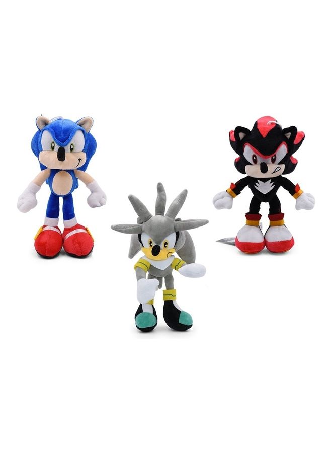 Super Sonic Inspired Soft Toys 3 Pcs Collection - Image 1