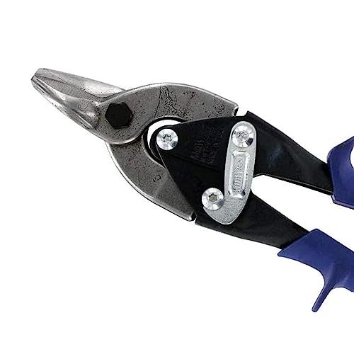 Midwest Snips MIDWEST Bulldog Aviation Tin Snip - Straight Cut Regular Tinner Shears, Made in the USA - MWT-6716B - Image 3