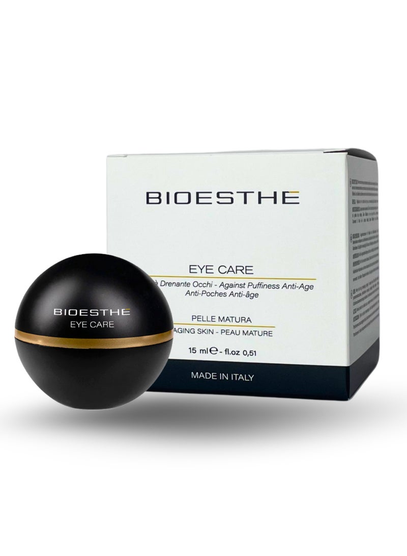 Bioesthe Eye Care Cream - Anti-Aging & Draining Formula with Peptides & Caffeine Niosomes – Reduces Wrinkles, Eye Bags & Dark Circles – 15ml - Image 3