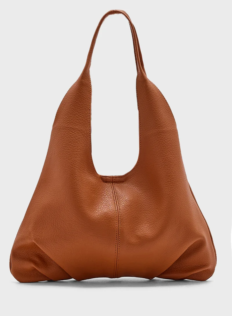 Ginger Large Mild Grain Hobo Bag