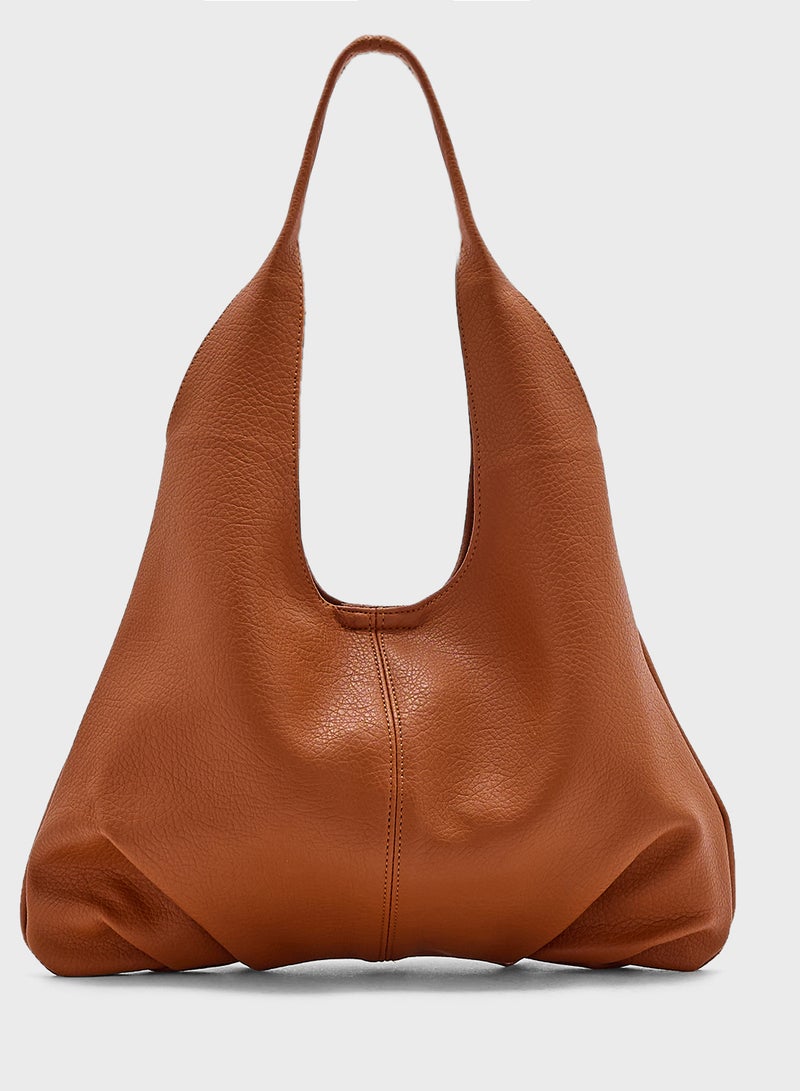 Ginger Large Mild Grain Hobo Bag  - Image 2