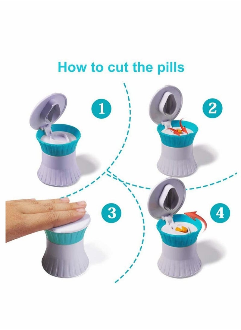 SYOSI - 3 In 1 Multifuntion Cutter/Crusher/Box For Small Best Grinder That Grinds Your Tablets - Image 1