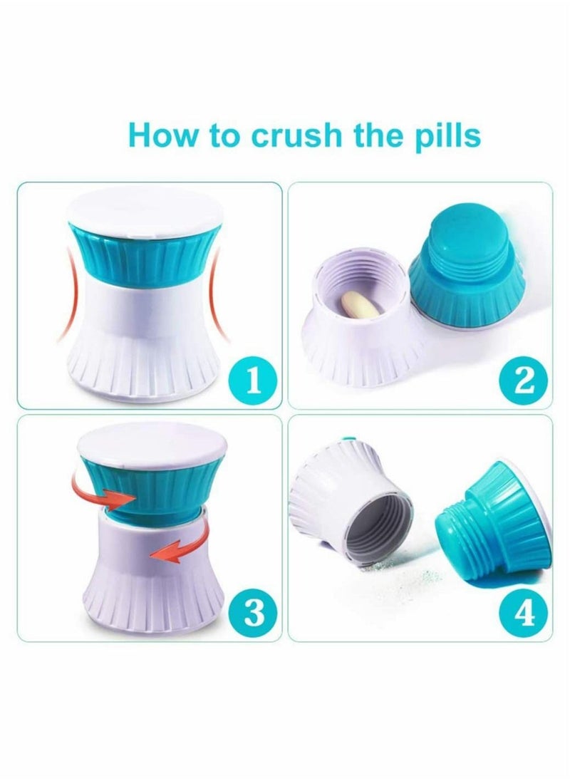 SYOSI - 3 In 1 Multifuntion Cutter/Crusher/Box For Small Best Grinder That Grinds Your Tablets - Image 1