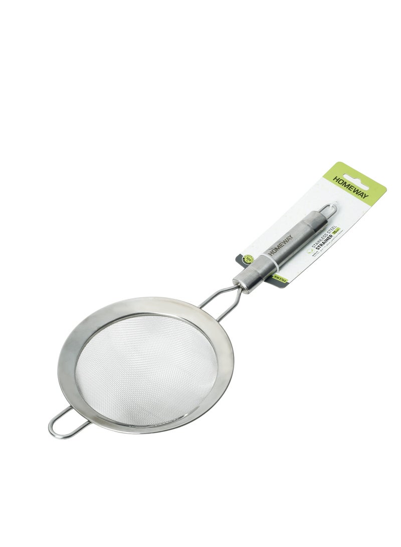 Stainless Steel Stainer 15cm – Fine Mesh for Efficient Straining
