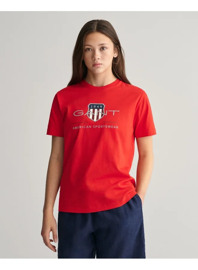 غانت Gant Archive Shield Ss T-Shirt