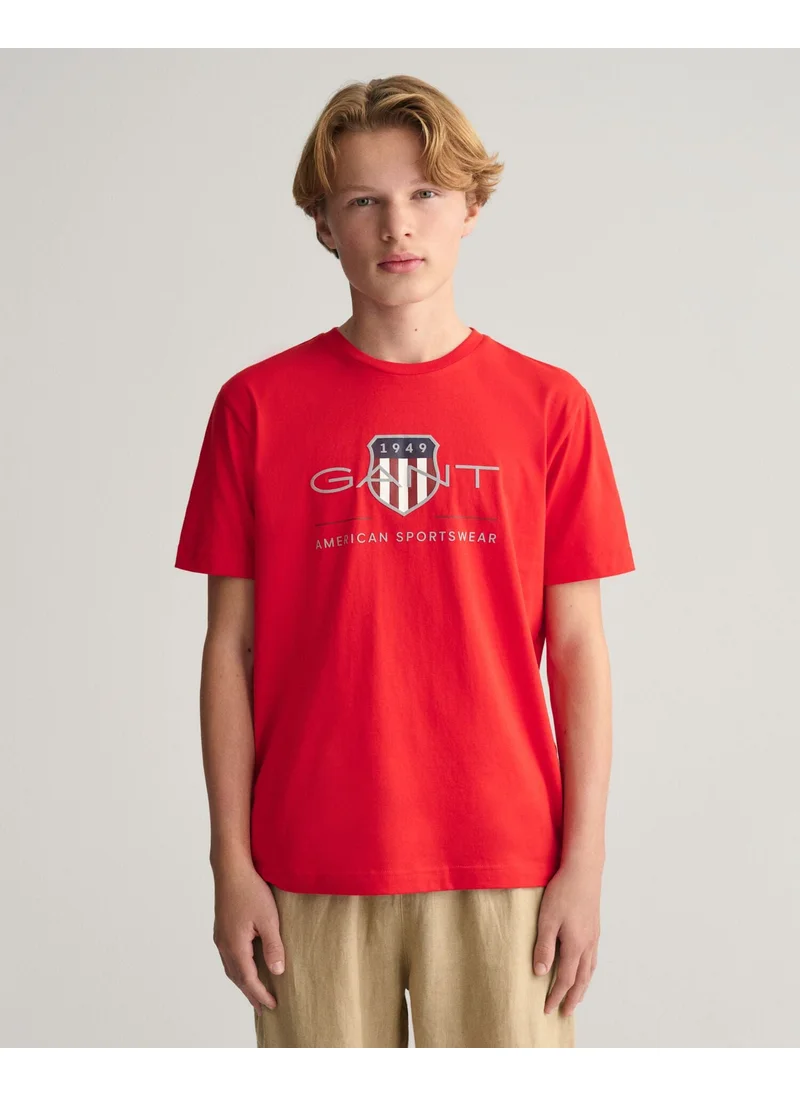 غانت Gant Archive Shield Ss T-Shirt