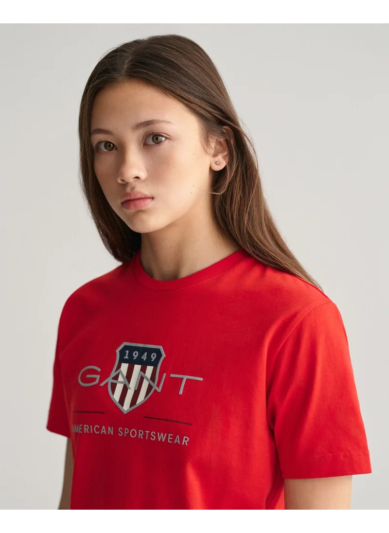 غانت Gant Archive Shield Ss T-Shirt