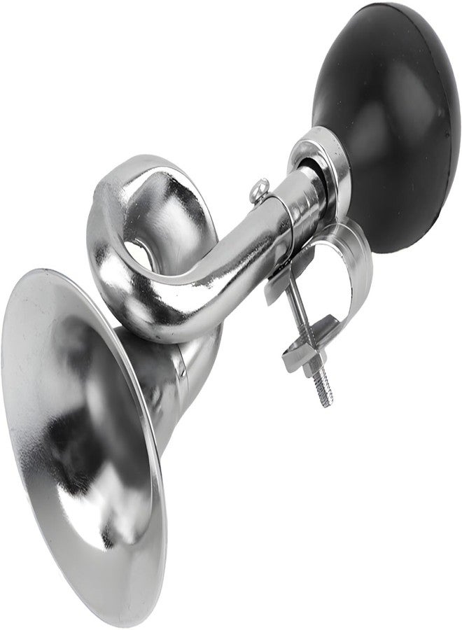 XCRUI Bugle Horn, Loud Bike Horn for Adults Classic Vintage Metal Clown Horn for Golf Cart Bicycles Motorcyc - Image 1