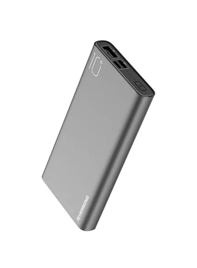 ريفرسونج رايز 10 برو - باور بنك - 10000 مللي أمبير/ساعة - رمادي - Image 1