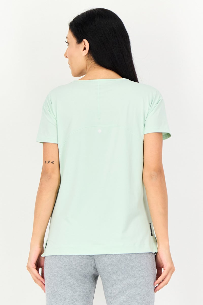 UNDER ARMOUR Women Sportswear Fit Training T-Shirt, Light Mint - Image 3