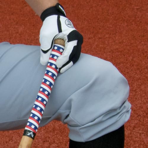 Vulcan | 0.50mm Bat Grip | Baseball/Softball | Stars & Bars - Image 4