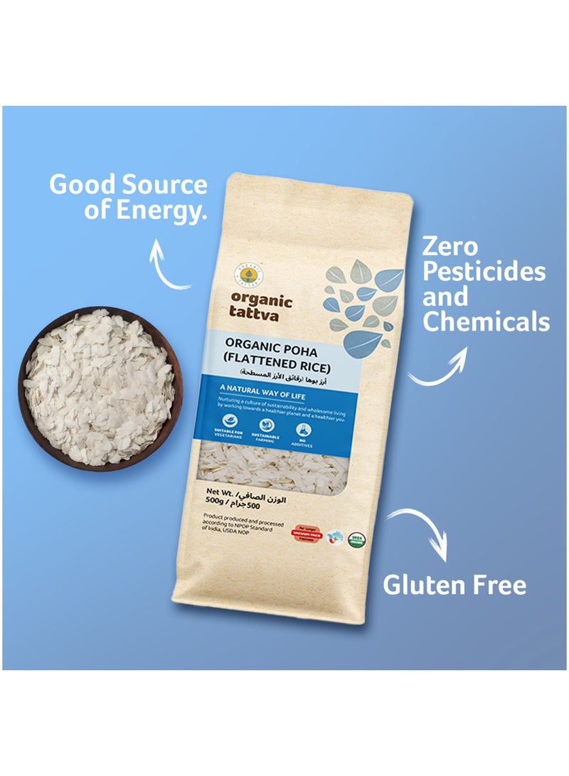 Organic Tattva Organic Poha (Flattened Rice) - Image 4