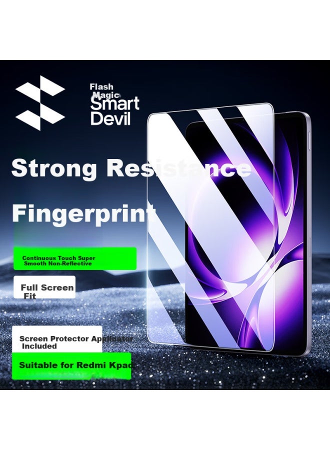Smartdevil Tempered Glass Screen Protector For Redmi Kpad 8.8 Inch Model Redmi K Pad Redmi Tablet Full Screen Coverage Hd Anti-Fingerprint Protective Film - Image 1