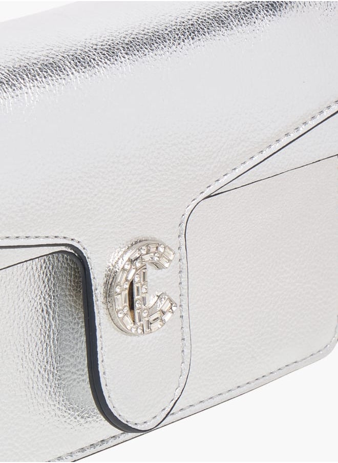 Le Confort Womens Le Confort Crossbody Mettalic Wih Metal Strap  - Image 4