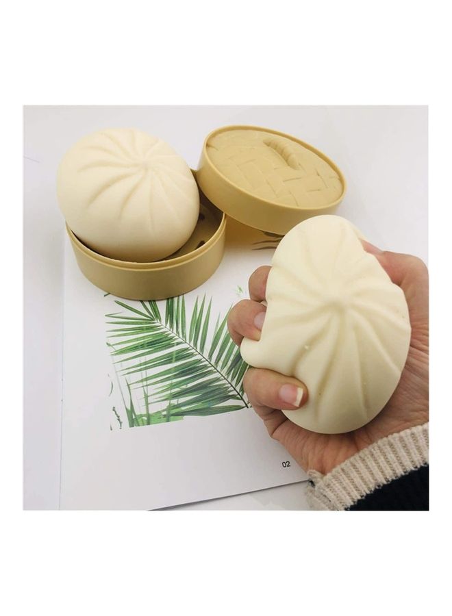 NIBEMINENT Dumpling Shaped Stress Reliever Squeeze Toy - Image 3