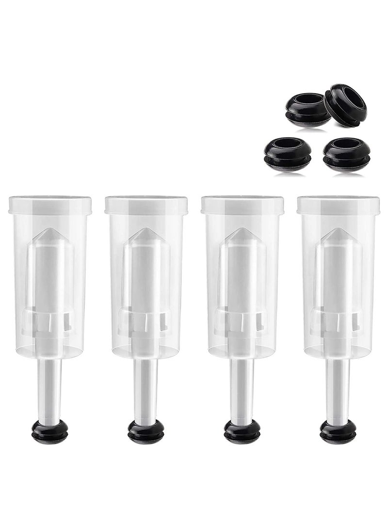 4-Piece Air Locks With Silicone Grommet for Fermentation - Image 1