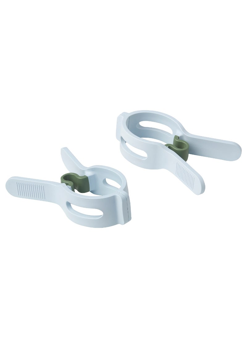 Large Peg, Cloth Pins, Blue Green 