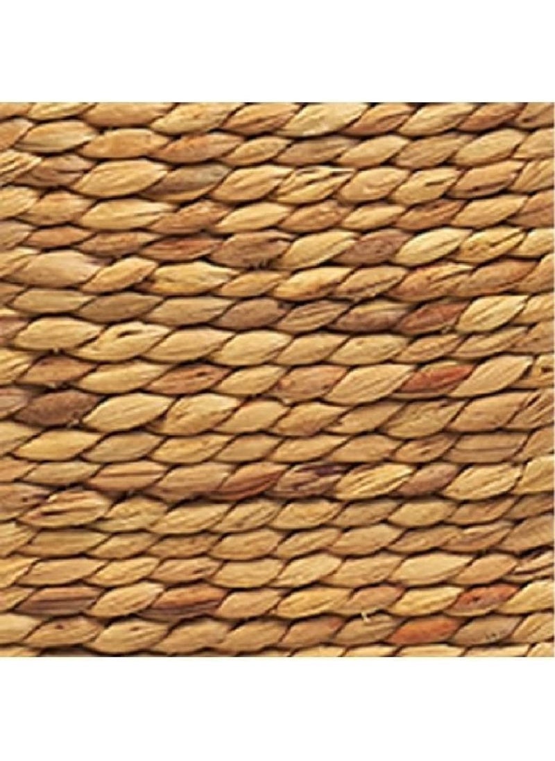 Homesmiths Square Water Hyacinth Storage Basket 30 x 30 x 30 cm  - Image 2