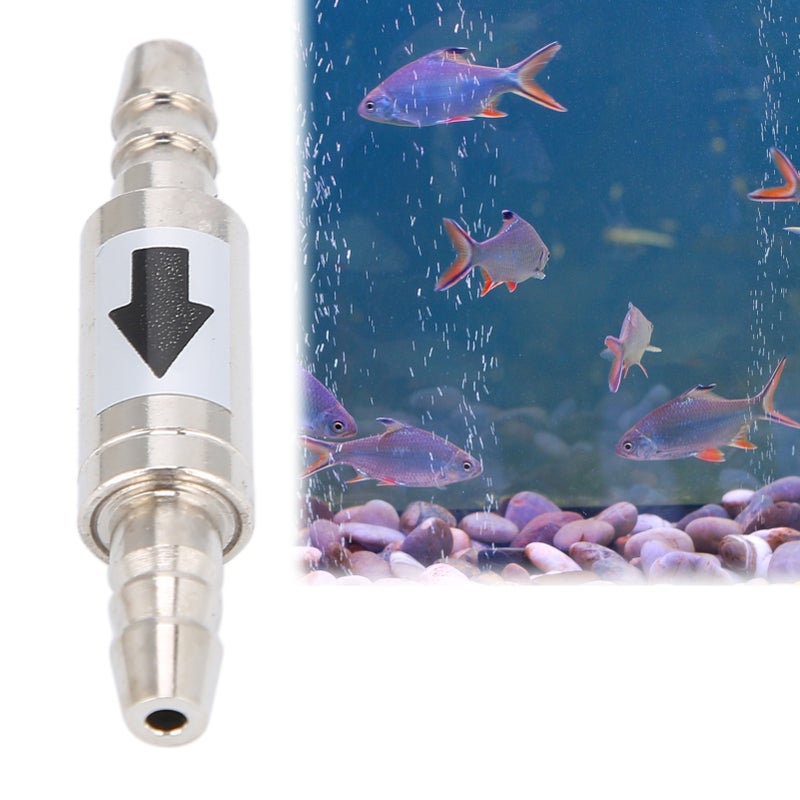 Aquarium Carbon Dioxide Check Valve Stainless Steel CO2 Diffuser NonReturn Check Valve - Image 5